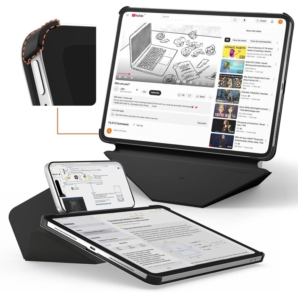 MOFT Dynamic Folio Case for iPad Pro 13 Inch (M4 / M5) – Corner Protection Stand